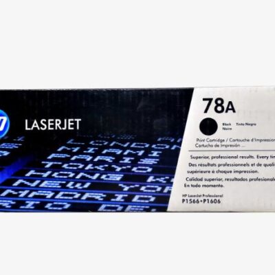 HP 78A Black Original LaserJet Toner Cartridge (CE278A)